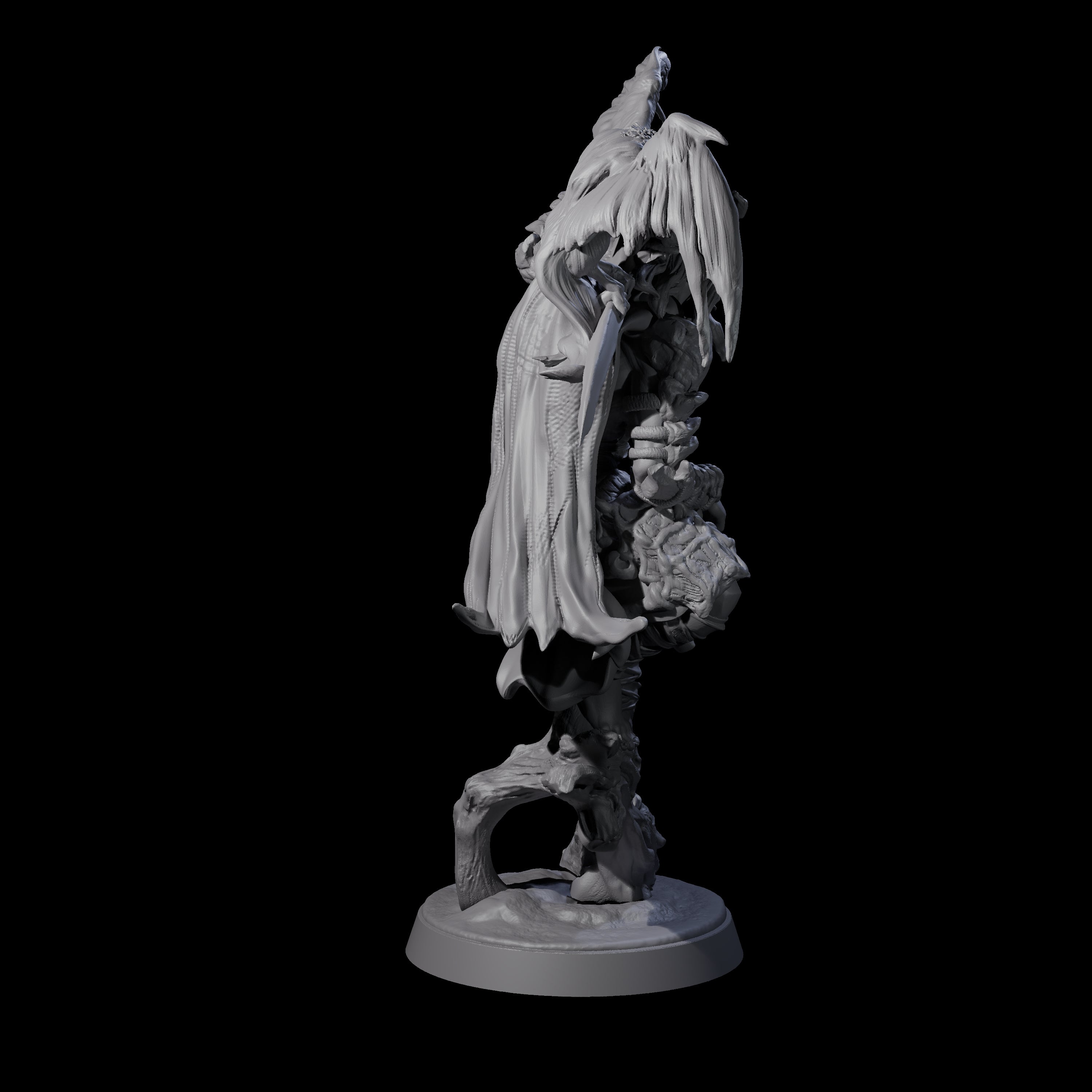 Relaxing Nature Knight Miniature for Dungeons and Dragons, Pathfinder or other TTRPGs