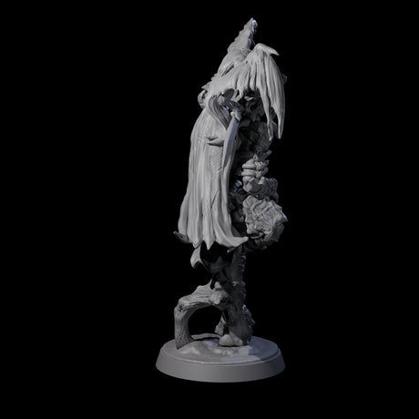 Relaxing Nature Knight Miniature for Dungeons and Dragons, Pathfinder or other TTRPGs
