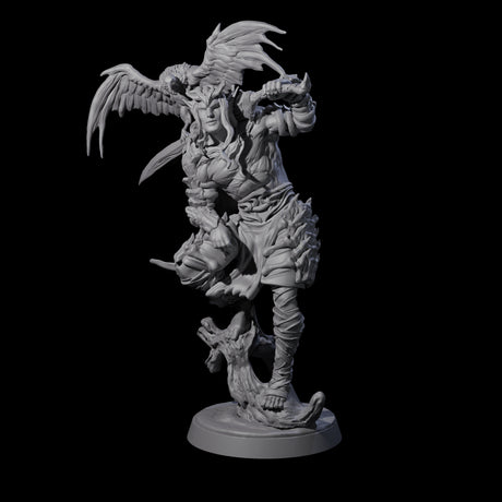 Relaxing Nature Knight Miniature for Dungeons and Dragons, Pathfinder or other TTRPGs