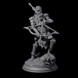 Relentless Skeleton Warrior A Miniature for Dungeons and Dragons, Pathfinder or other TTRPGs