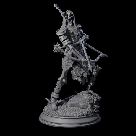 Relentless Skeleton Warrior A Miniature for Dungeons and Dragons, Pathfinder or other TTRPGs