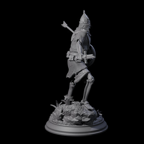 Relentless Skeleton Warrior B Miniature for Dungeons and Dragons, Pathfinder or other TTRPGs