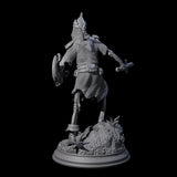 Relentless Skeleton Warrior B Miniature for Dungeons and Dragons, Pathfinder or other TTRPGs