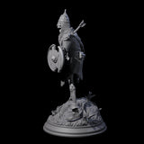 Relentless Skeleton Warrior B Miniature for Dungeons and Dragons, Pathfinder or other TTRPGs