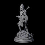 Relentless Skeleton Warrior B Miniature for Dungeons and Dragons, Pathfinder or other TTRPGs