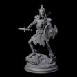 Relentless Skeleton Warrior B Miniature for Dungeons and Dragons, Pathfinder or other TTRPGs