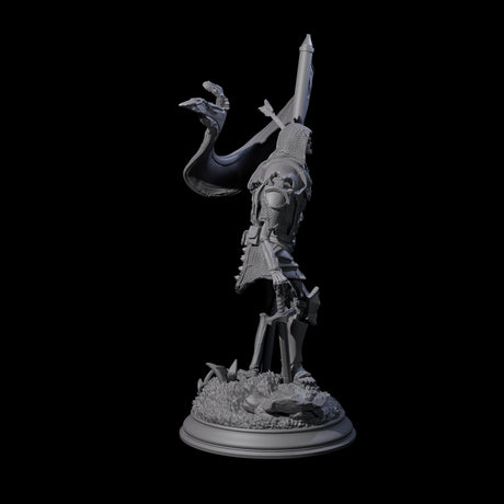 Relentless Skeleton Warrior C Miniature for Dungeons and Dragons, Pathfinder or other TTRPGs