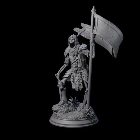 Relentless Skeleton Warrior C Miniature for Dungeons and Dragons, Pathfinder or other TTRPGs