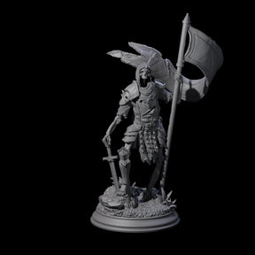 Relentless Skeleton Warrior C Miniature for Dungeons and Dragons, Pathfinder or other TTRPGs