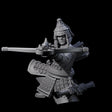 Reloading Human Crossbowman B Miniature for Dungeons and Dragons, Pathfinder or other TTRPGs