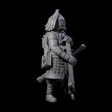 Reloading Human Crossbowman G Miniature for Dungeons and Dragons, Pathfinder or other TTRPGs