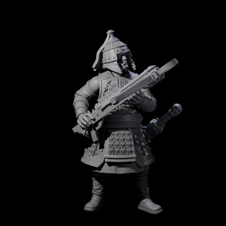Reloading Human Crossbowman I Miniature for Dungeons and Dragons, Pathfinder or other TTRPGs