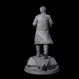 Reloading Human Frontiersman Miniature for Dungeons and Dragons, Pathfinder or other TTRPGs