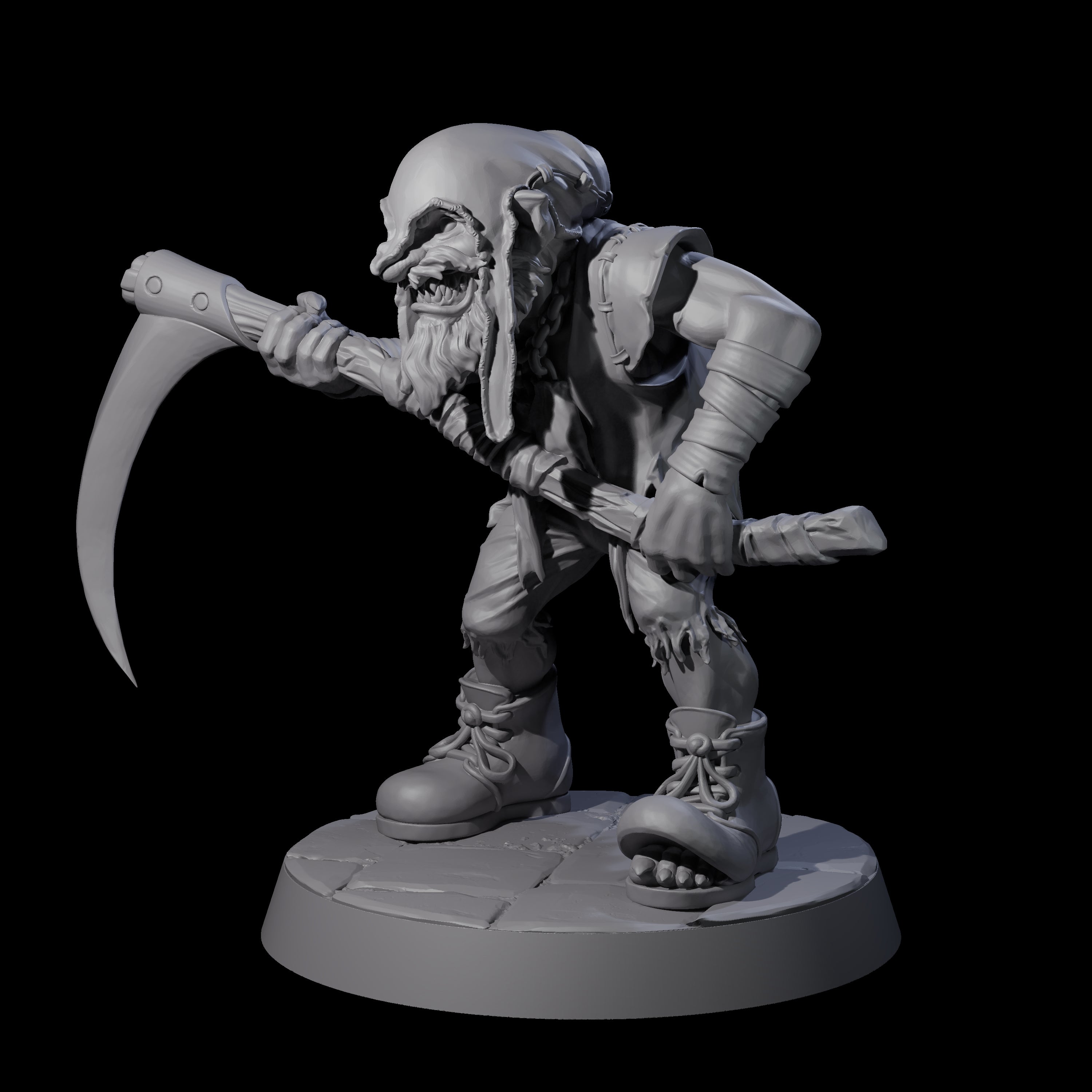 Repugnant Red Cap A Miniature for Dungeons and Dragons, Pathfinder or other TTRPGs