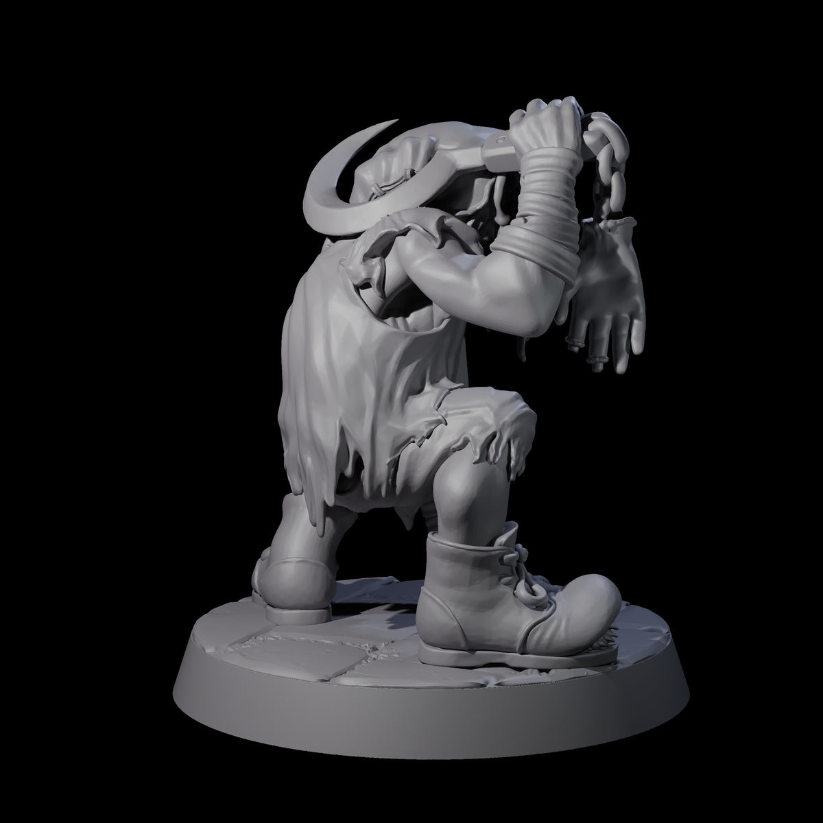 Repugnant Red Cap B Miniature for Dungeons and Dragons, Pathfinder or other TTRPGs