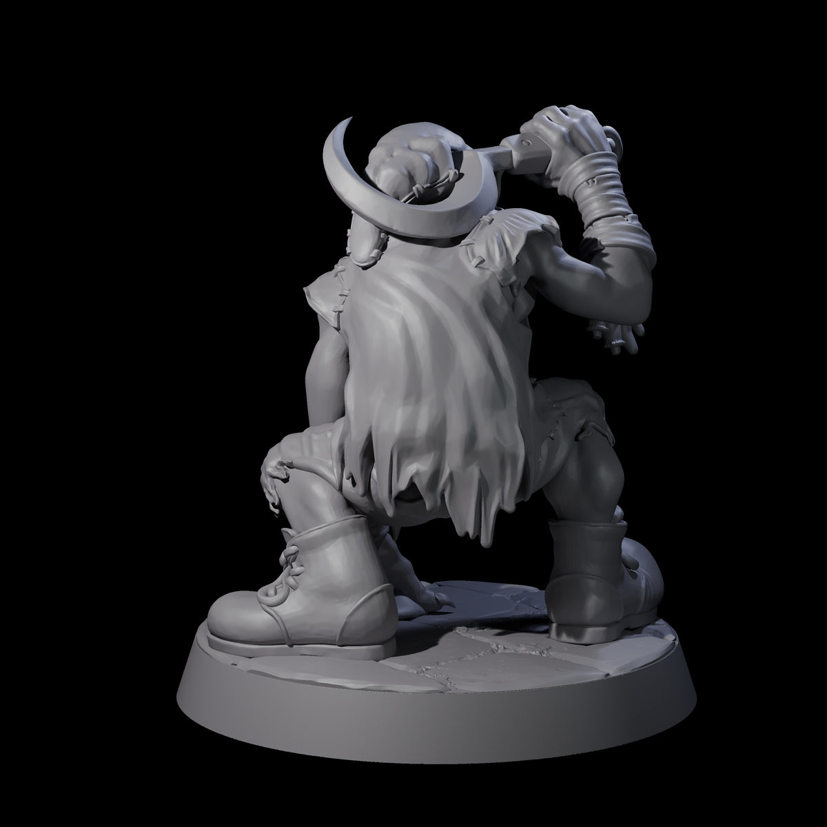 Repugnant Red Cap B Miniature for Dungeons and Dragons, Pathfinder or other TTRPGs