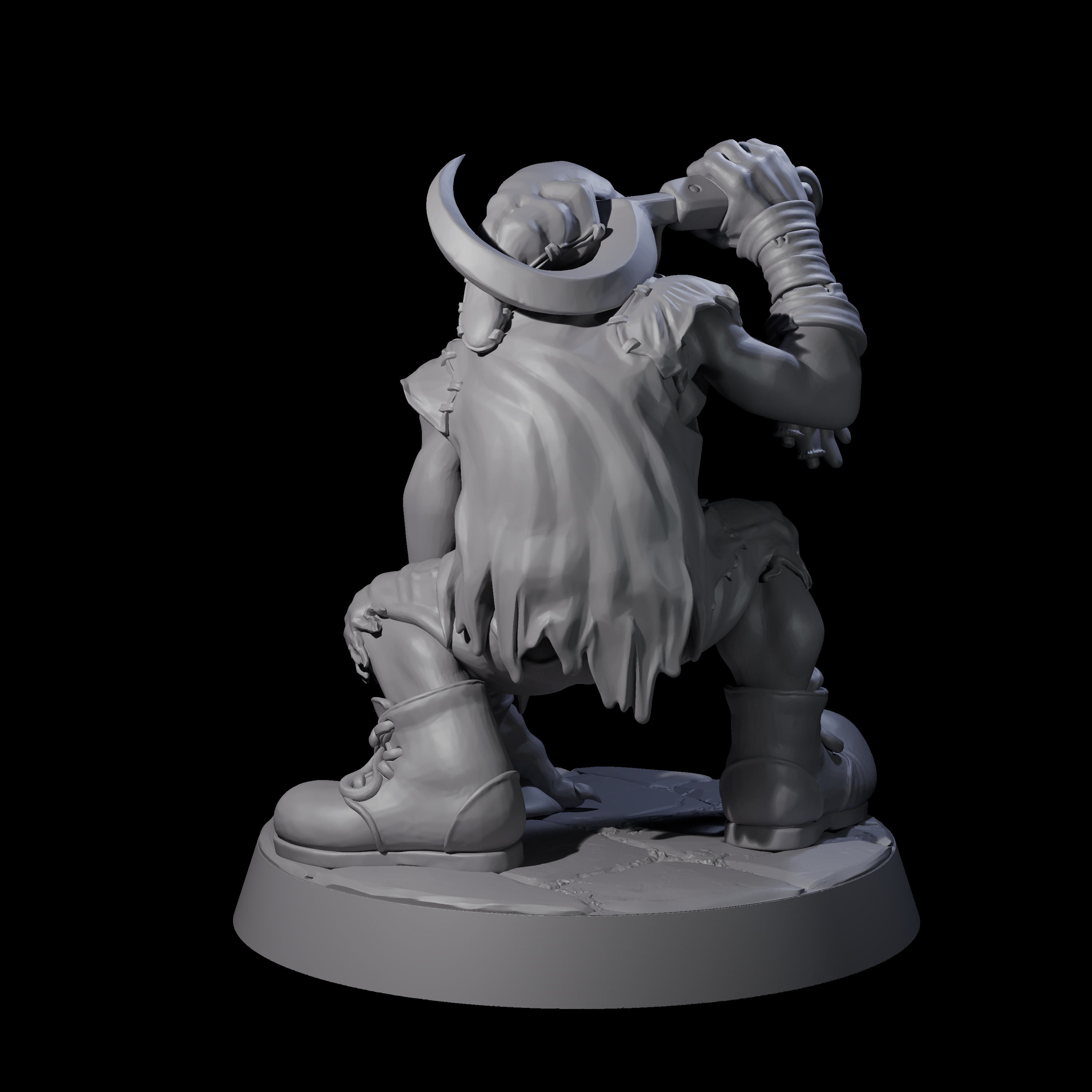 Repugnant Red Cap B Miniature for Dungeons and Dragons, Pathfinder or other TTRPGs