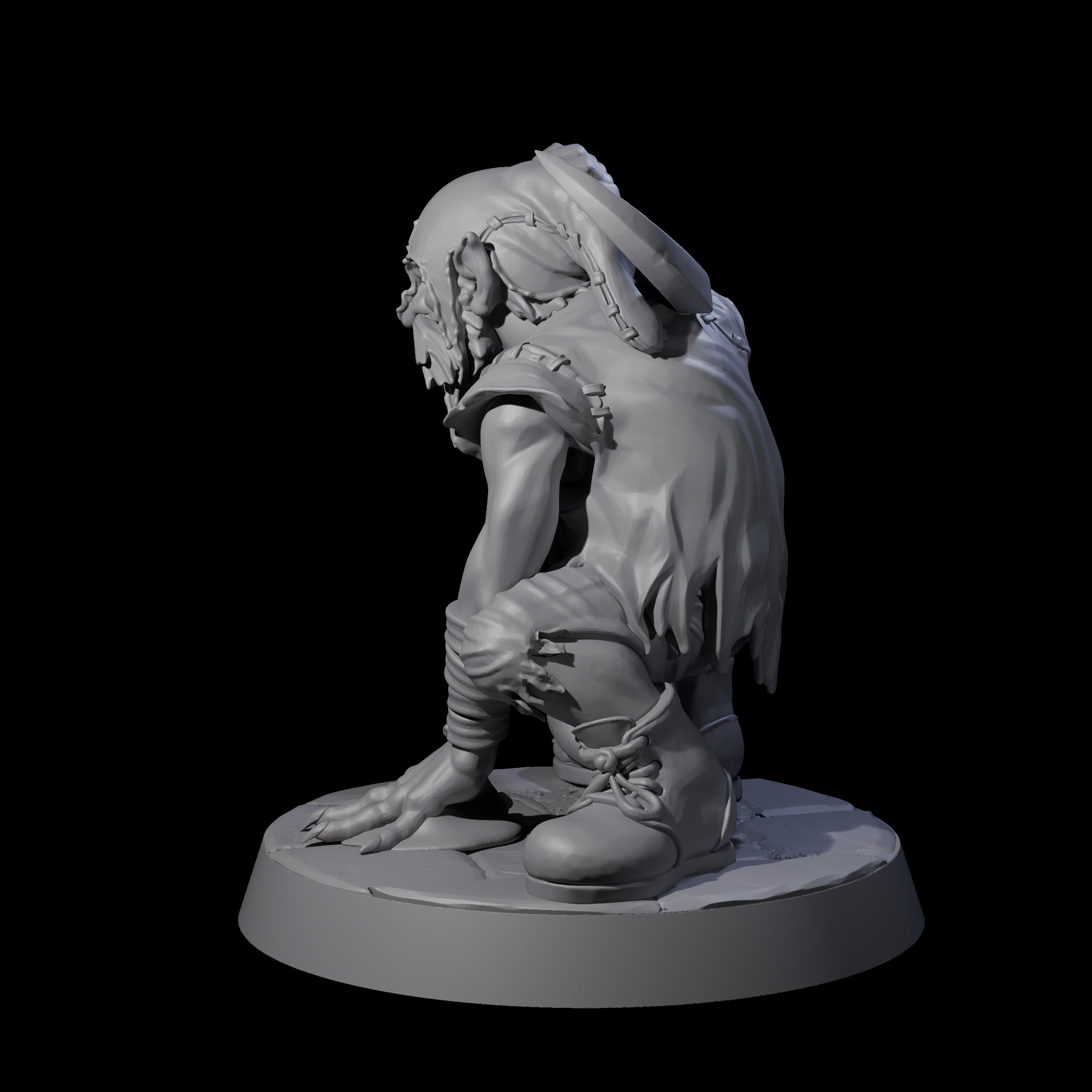 Repugnant Red Cap B Miniature for Dungeons and Dragons, Pathfinder or other TTRPGs