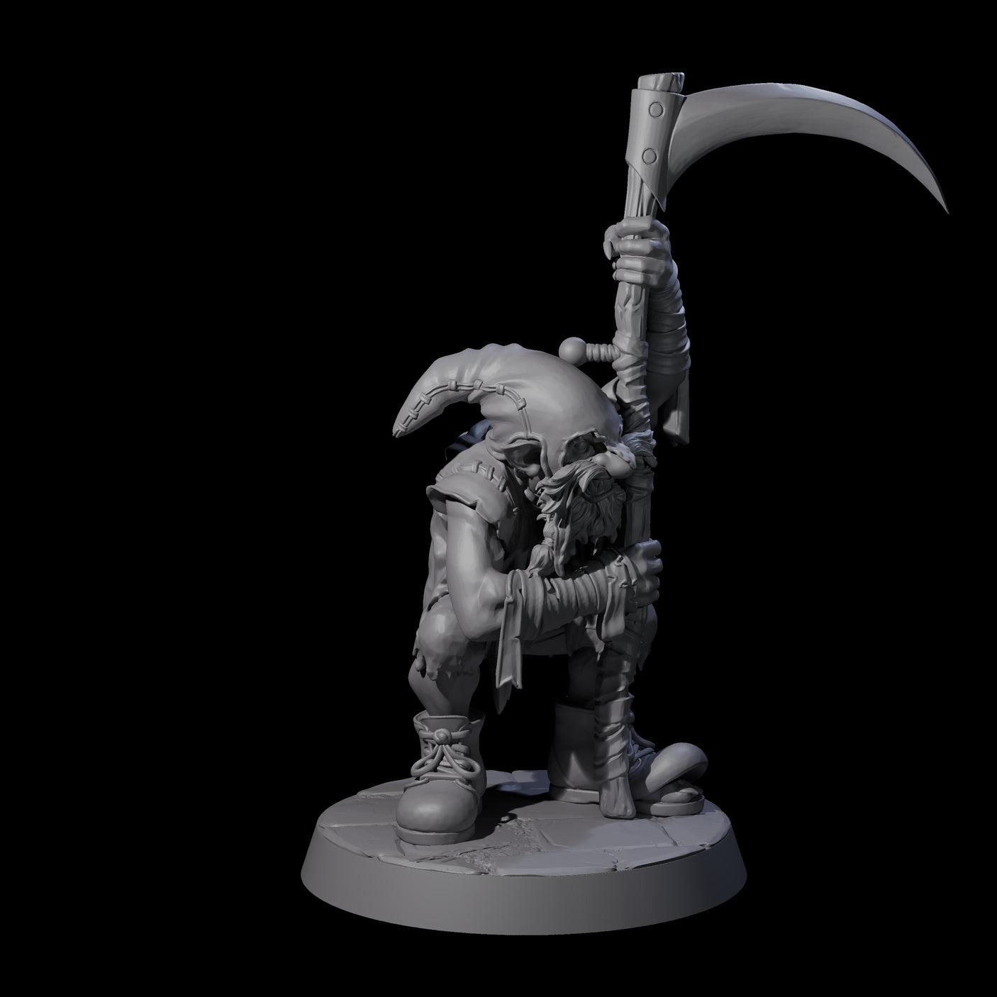 Repugnant Red Cap C Miniature for Dungeons and Dragons, Pathfinder or other TTRPGs