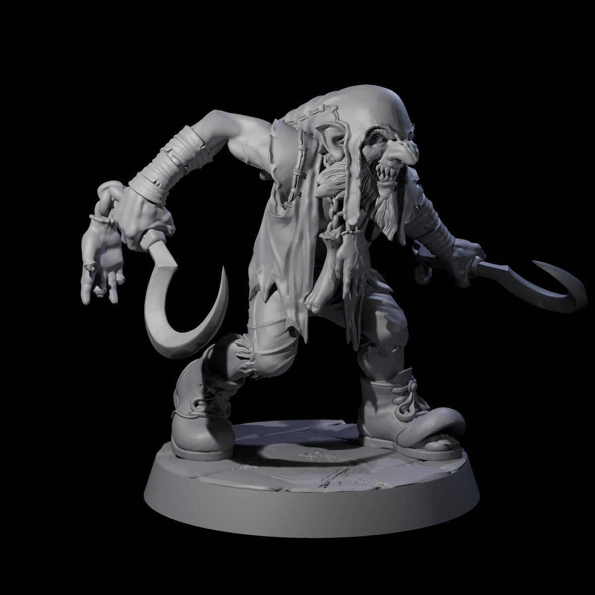 Repugnant Red Cap D Miniature for Dungeons and Dragons, Pathfinder or other TTRPGs