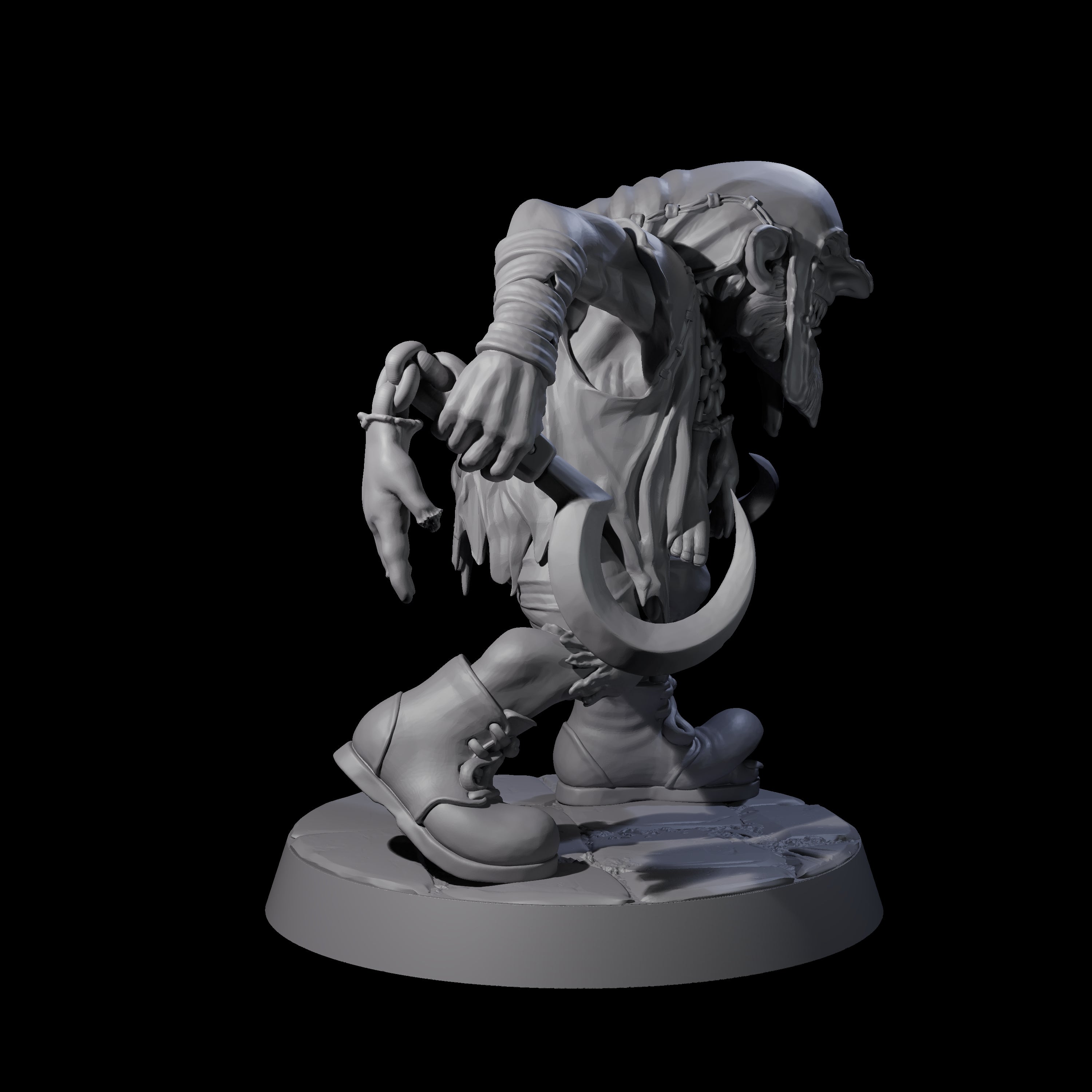 Repugnant Red Cap D Miniature for Dungeons and Dragons, Pathfinder or other TTRPGs