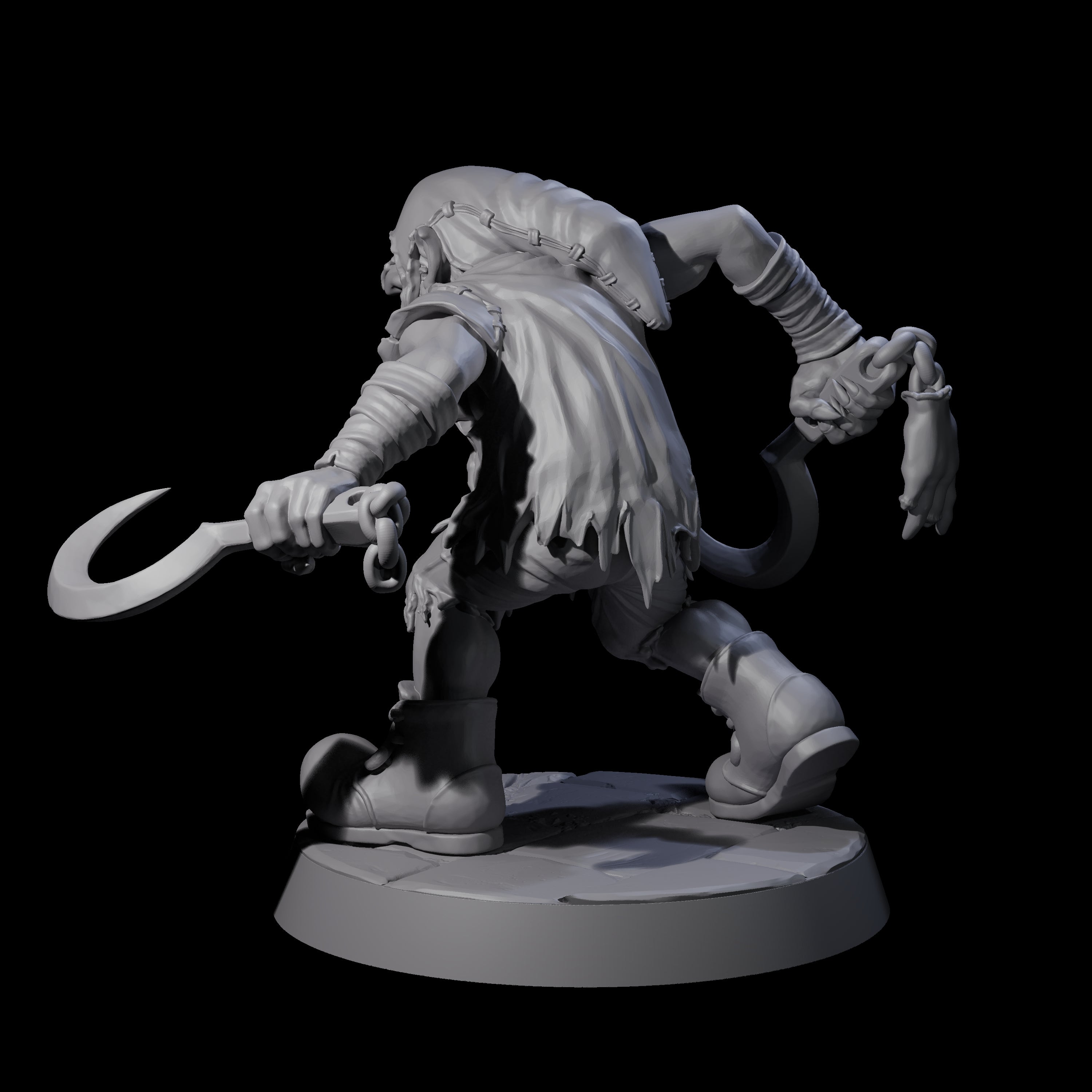 Repugnant Red Cap D Miniature for Dungeons and Dragons, Pathfinder or other TTRPGs