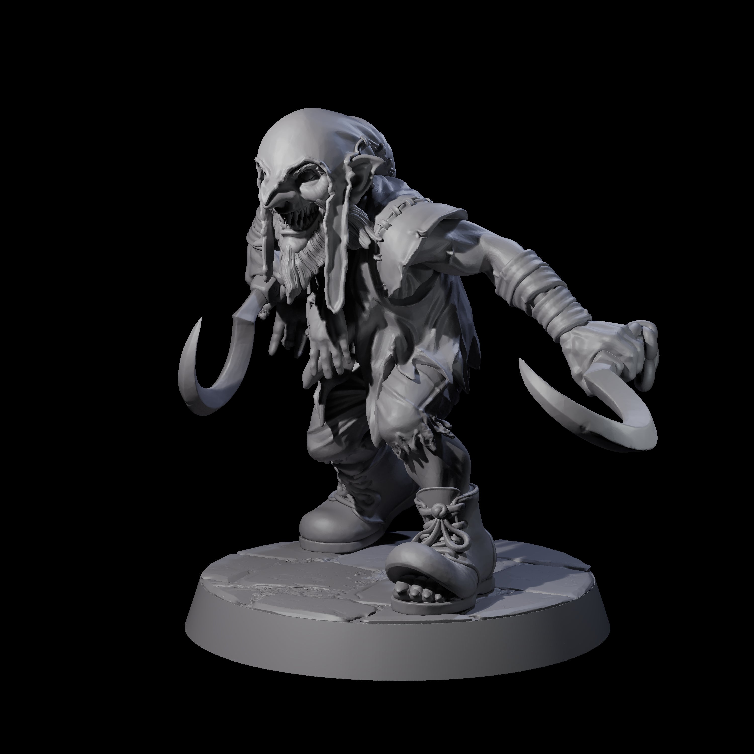 Repugnant Red Cap D Miniature for Dungeons and Dragons, Pathfinder or other TTRPGs