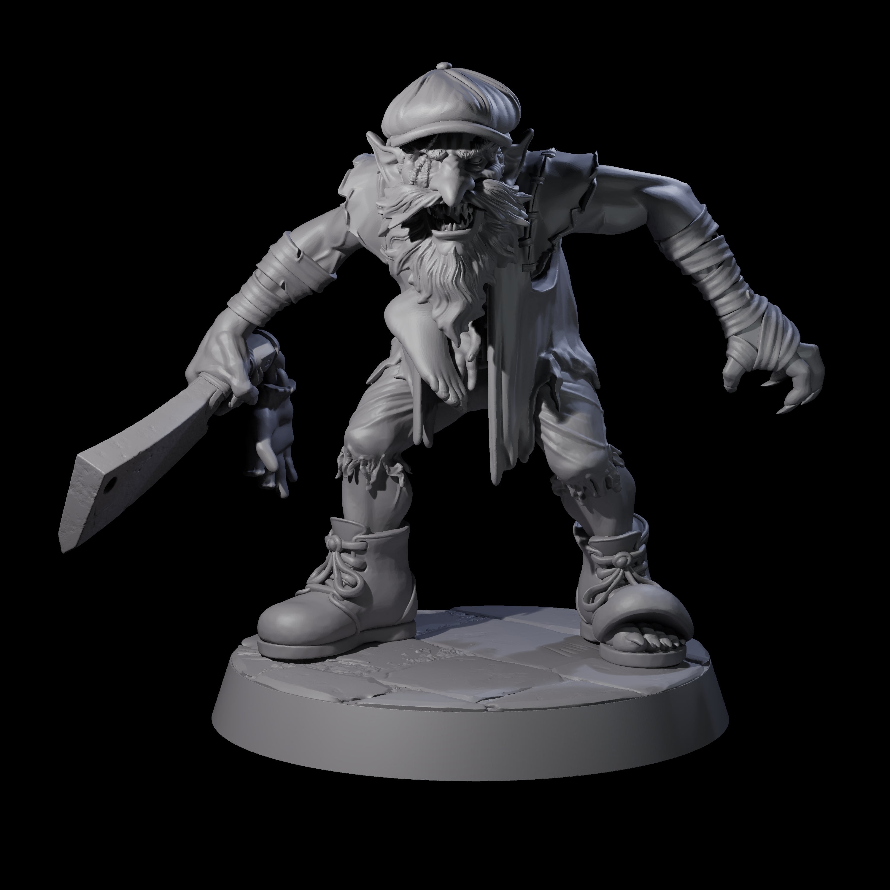 Repugnant Red Cap E Miniature for Dungeons and Dragons, Pathfinder or other TTRPGs