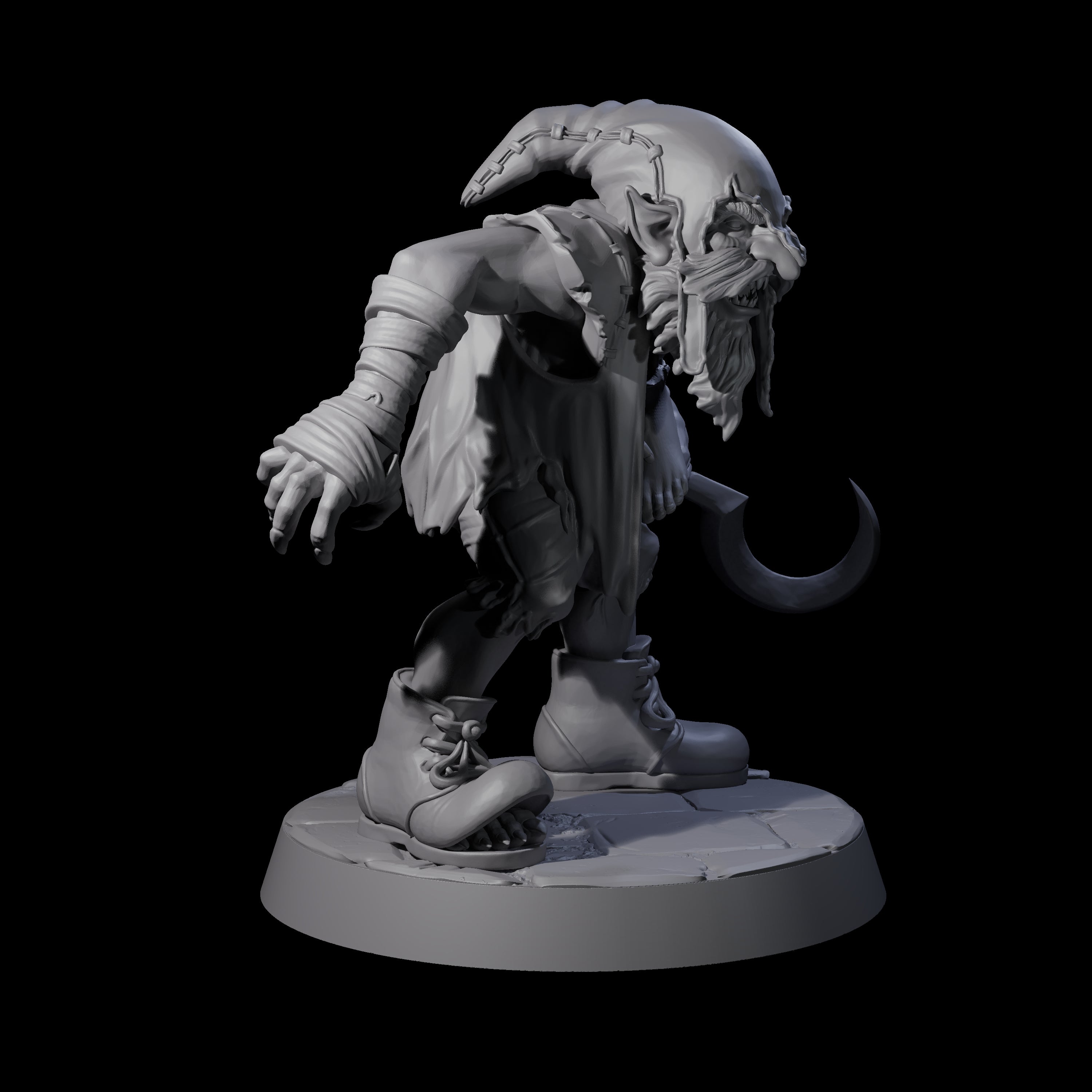 Repugnant Red Cap E Miniature for Dungeons and Dragons, Pathfinder or other TTRPGs