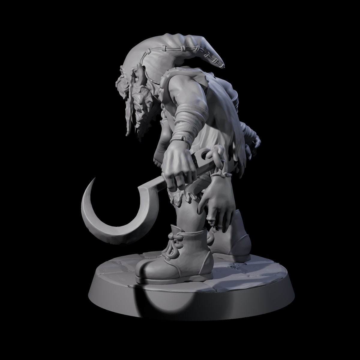 Repugnant Red Cap E Miniature for Dungeons and Dragons, Pathfinder or other TTRPGs