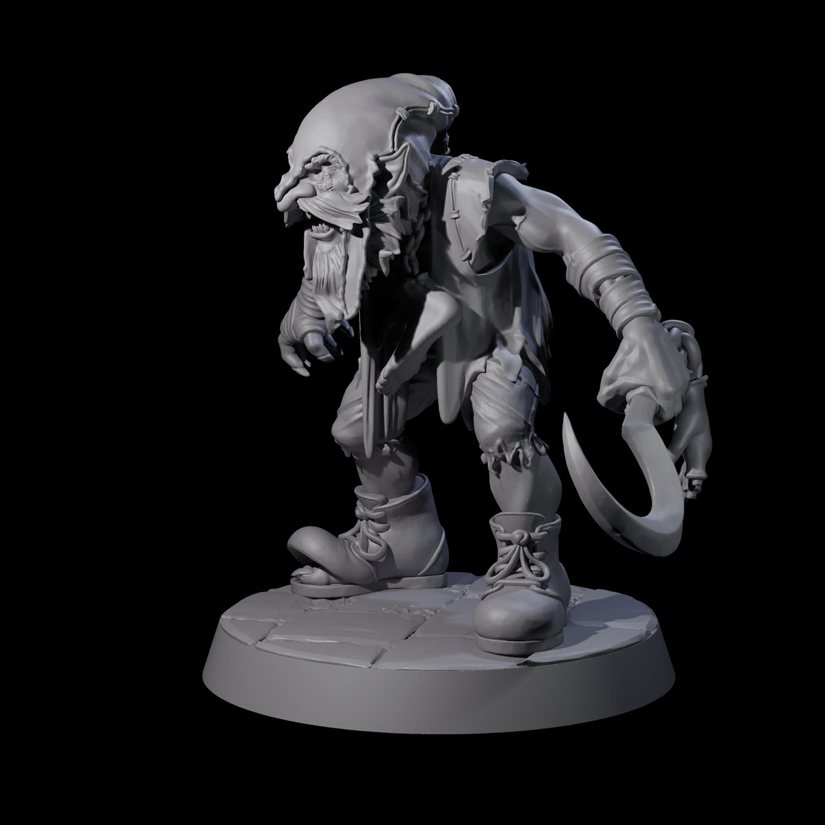 Repugnant Red Cap E Miniature for Dungeons and Dragons, Pathfinder or other TTRPGs