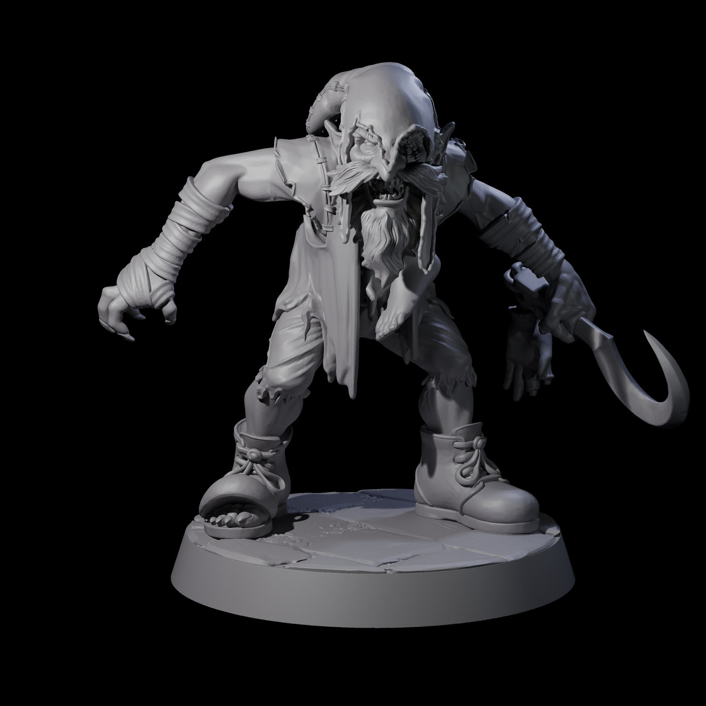 Repugnant Red Cap E Miniature for Dungeons and Dragons, Pathfinder or other TTRPGs
