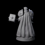 Resolute Court Paladin Miniature for Dungeons and Dragons, Pathfinder or other TTRPGs