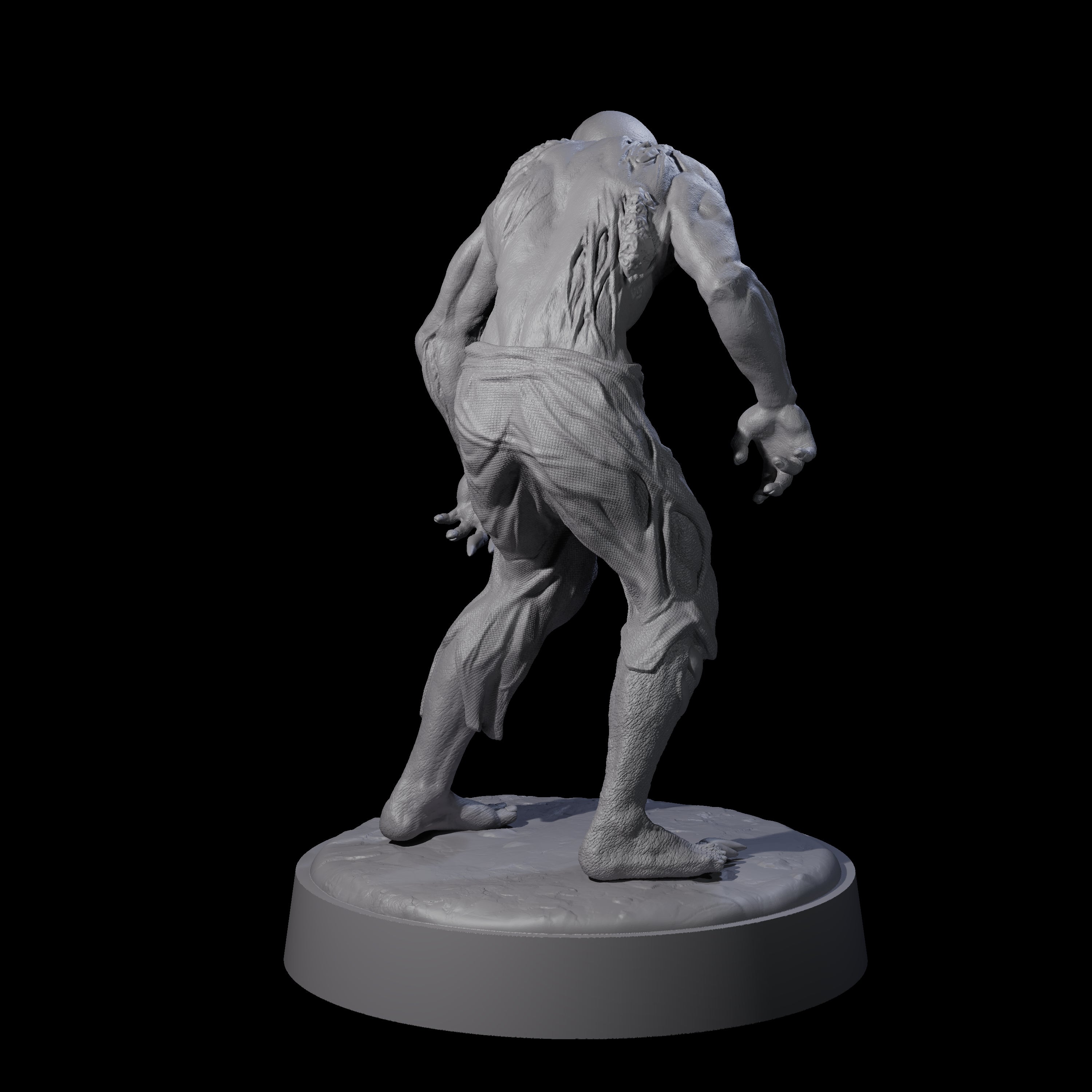 Restless Zombie A Miniature for Dungeons and Dragons, Pathfinder or other TTRPGs