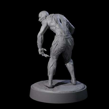 Restless Zombie A Miniature for Dungeons and Dragons, Pathfinder or other TTRPGs