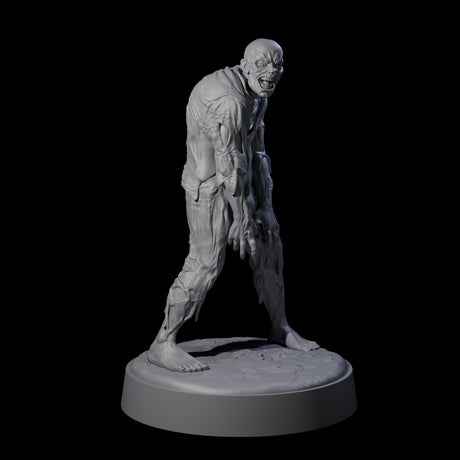 Restless Zombie B Miniature for Dungeons and Dragons, Pathfinder or other TTRPGs