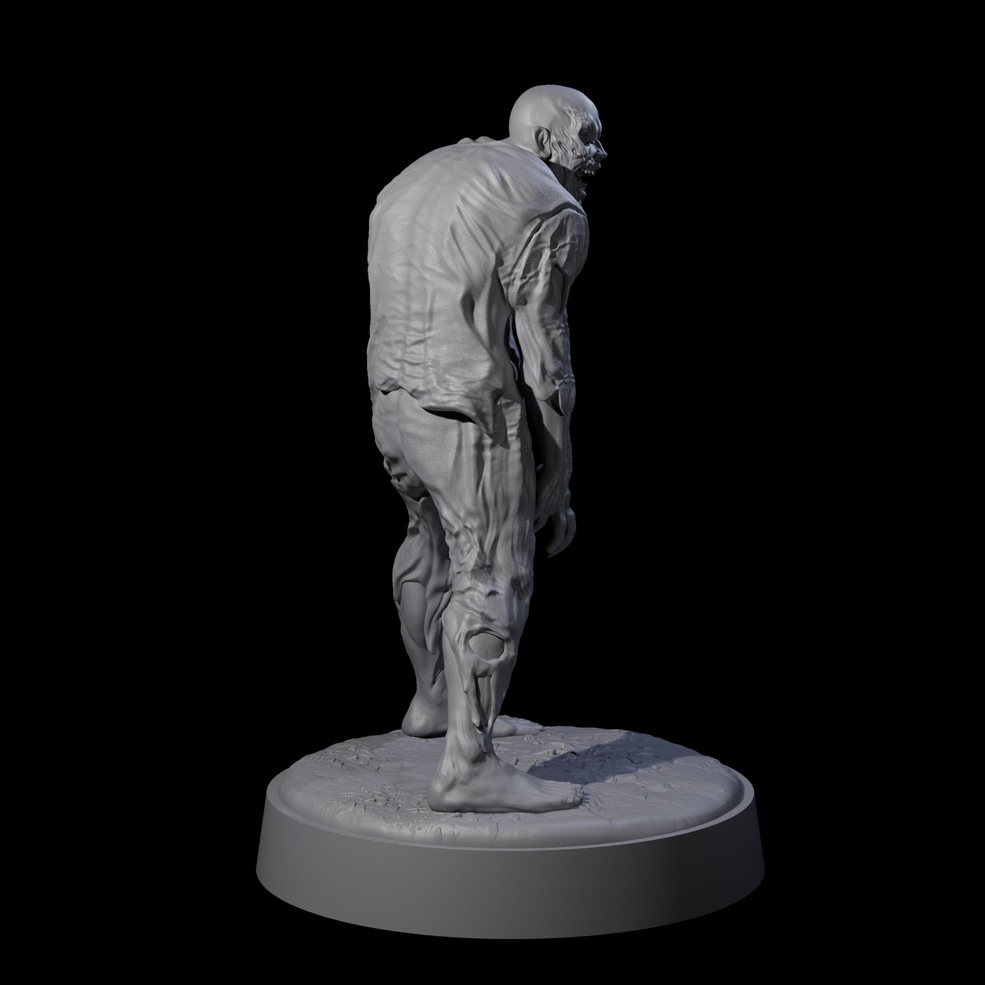 Restless Zombie B Miniature for Dungeons and Dragons, Pathfinder or other TTRPGs