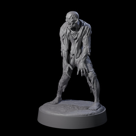 Restless Zombie B Miniature for Dungeons and Dragons, Pathfinder or other TTRPGs