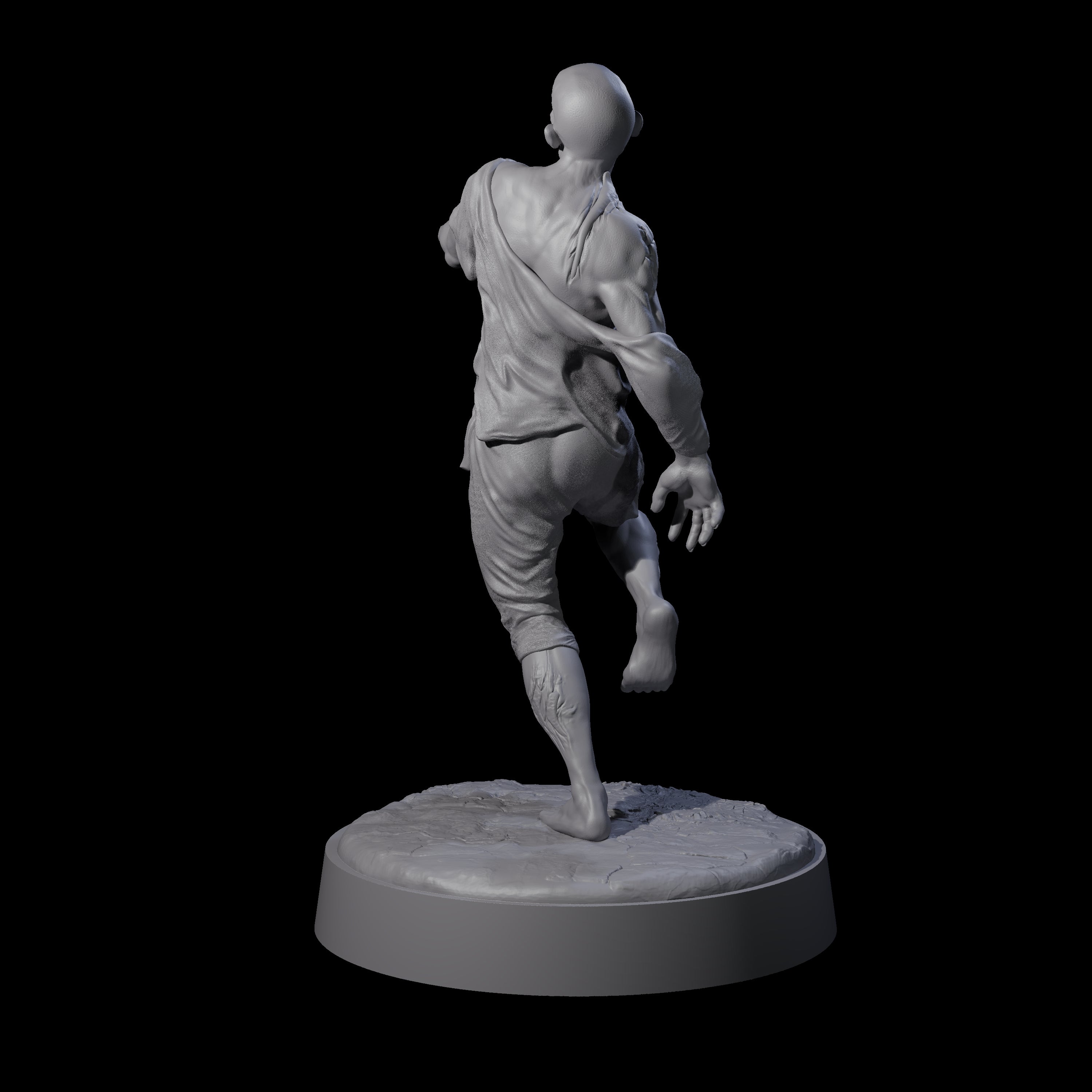 Restless Zombie C Miniature for Dungeons and Dragons, Pathfinder or other TTRPGs