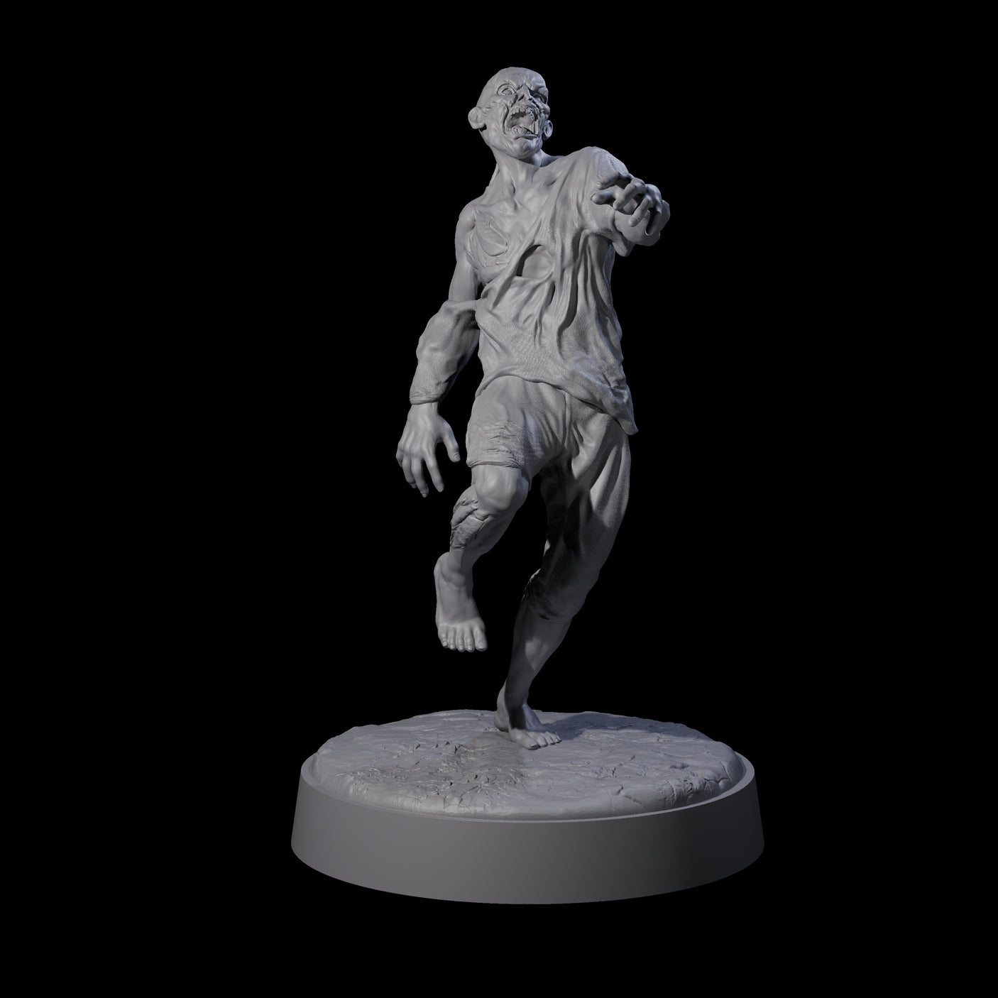 Restless Zombie C Miniature for Dungeons and Dragons, Pathfinder or other TTRPGs
