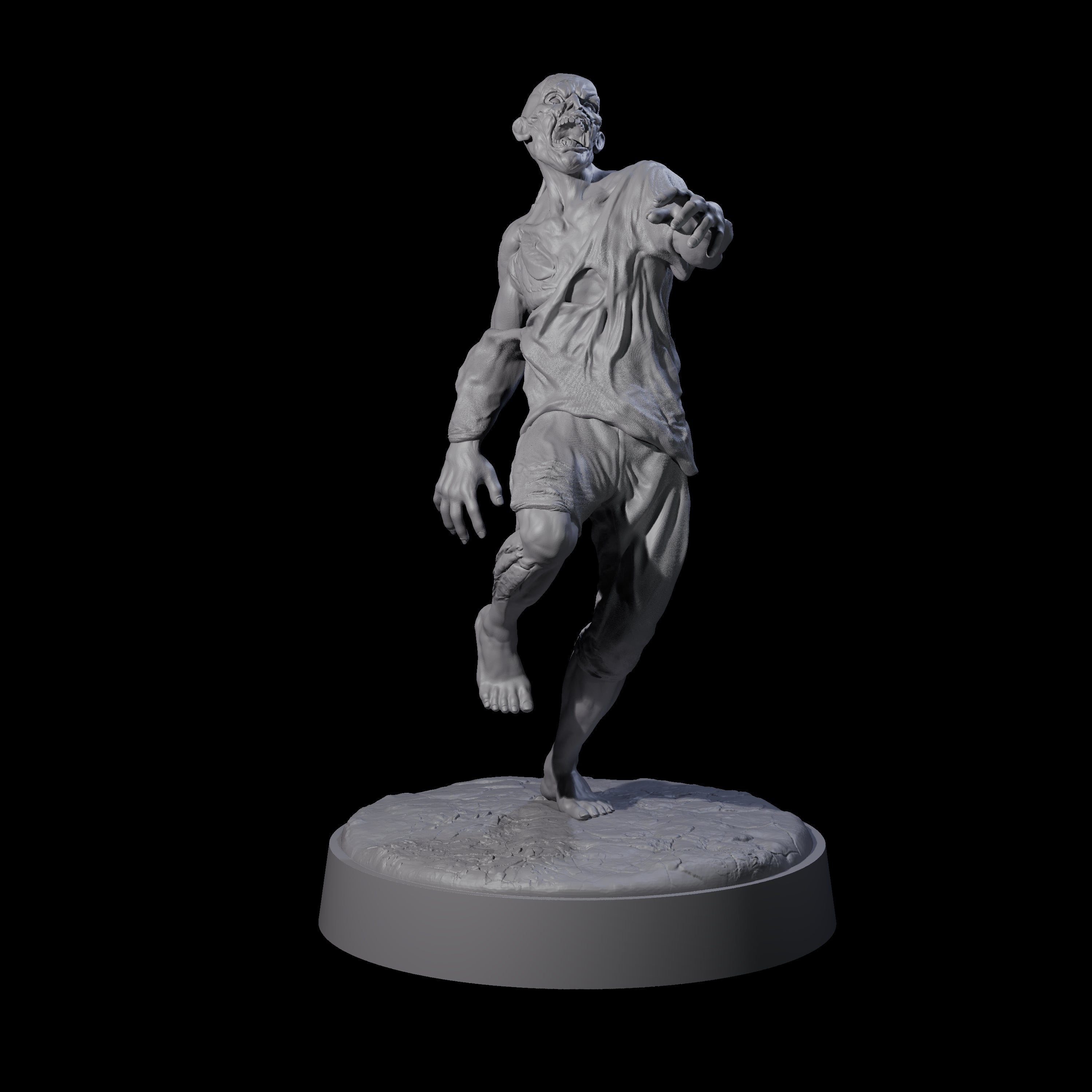 Restless Zombie C Miniature for Dungeons and Dragons, Pathfinder or other TTRPGs