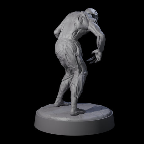 Restless Zombie D Miniature for Dungeons and Dragons, Pathfinder or other TTRPGs
