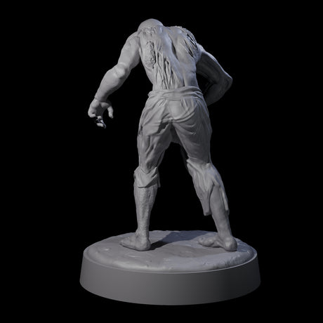 Restless Zombie D Miniature for Dungeons and Dragons, Pathfinder or other TTRPGs
