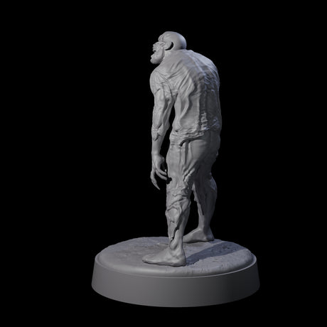 Restless Zombie E Miniature for Dungeons and Dragons, Pathfinder or other TTRPGs