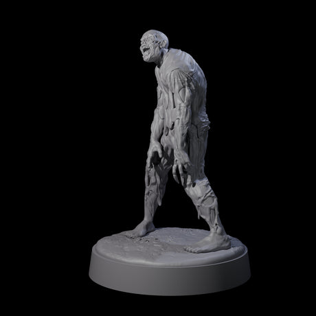 Restless Zombie E Miniature for Dungeons and Dragons, Pathfinder or other TTRPGs