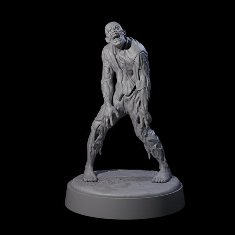 Restless Zombie E Miniature for Dungeons and Dragons, Pathfinder or other TTRPGs