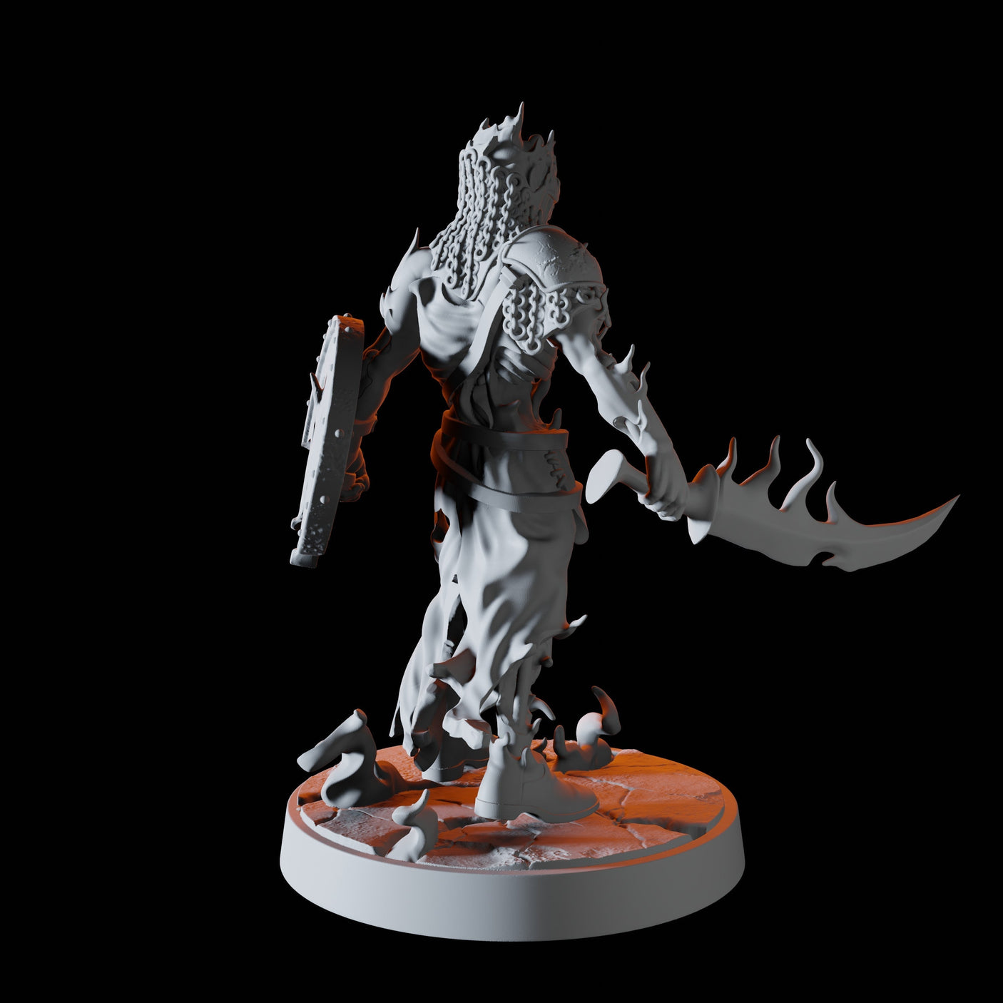 Revenant A Miniature for Dungeons and Dragons, Pathfinder or other TTRPGs
