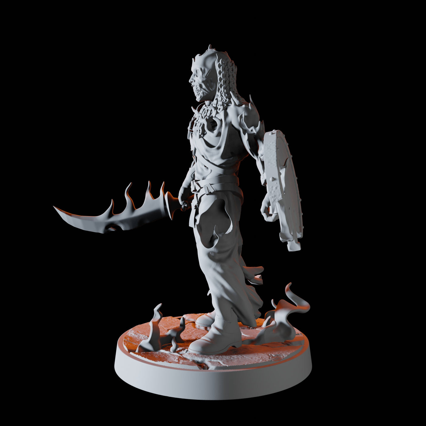 Revenant A Miniature for Dungeons and Dragons, Pathfinder or other TTRPGs