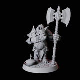 Rhino Folk Bundle Miniature for Dungeons and Dragons, Pathfinder or other TTRPGs