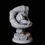 Rhino Folk Horn Player Miniature for Dungeons and Dragons, Pathfinder or other TTRPGs